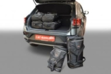 Car-Bags Volkswagen T-Roc Reisetaschen-Set ab 2017 mit verstellbarem Ladeboden in oberer Position| 3x52l + 3x27l