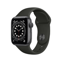 RP 1735 // Apple Watch Series 5 Aluminium 40mm Spacegrau (Sportarmband schwarz)