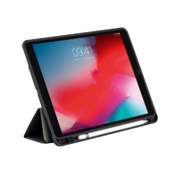 SHOCKGUARD SLIM / PEN iPad 10.2 Folio Case - Schwarz