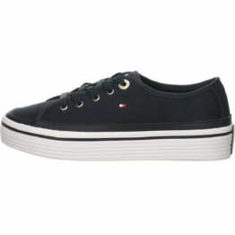 Tommy Hilfiger Corporate Flatform Sneaker in blau