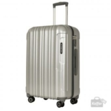 March Cosmopolitan Special Edition 4-Rollen-Trolley M silver brushed alu look