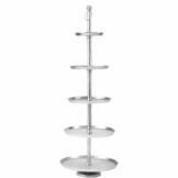 BANQUET Etagere 5-stufig Höhe 170cm