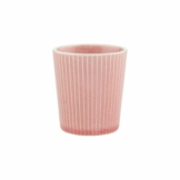 HANAMI Teetasse Streifen 200ml rosa