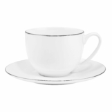 SILVER LINING Kaffeetasse mit Untertasse 240ml