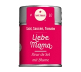 Tante Tomate - LiebeMama - Fleur de Sel mit Blume 50g