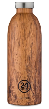 24Bottles® Clima Bottle Wood 850ml Sequoia Wood