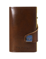 Tru Virtu Click & Slide Wallet *Special Edition* Florence Chocolate/Gold