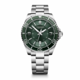 Victorinox Maverick Large, 43mm Herrenuhr green dial, silver